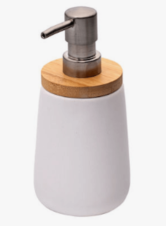 Estia Bamboo Επιτραπέζιο Dispenser από Πορσελάνη Λευκό 360ml